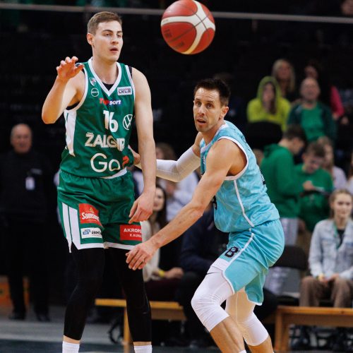 LKL: Kauno „Žalgiris“ –  Alytaus „Wolves“ 90:85  © E. Ovčarenko / BNS nuotr.