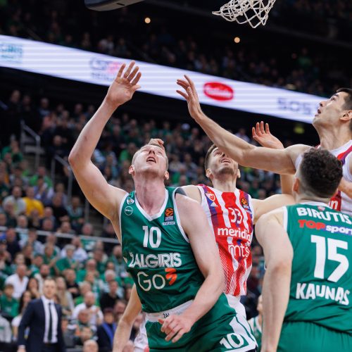 Eurolyga: Kauno „Žalgiris“ – Belgrado  „Crvena zvezda“ 71:66  © E. Ovčarenko / BNS nuotr.