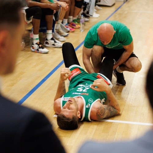 LKL pusfinalis: Kauno „Žalgiris“ – Panevėžio „Lietkabelis“ 69:58  © E. Ovčarenko / BNS nuotr.