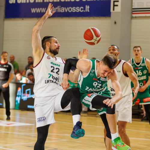 LKL pusfinalis: Kauno „Žalgiris“ – Panevėžio „Lietkabelis“ 69:58  © E. Ovčarenko / BNS nuotr.