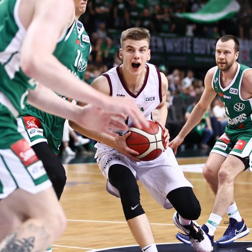 LKL pusfinalis: Kauno „Žalgiris“ – Panevėžio „Lietkabelis“ 66:67  © E. Ovčarenko / BNS nuotr.