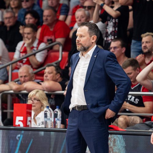 LKL finalas: Vilniaus „Rytas“ – Kauno „Žalgiris“ 69:68  © P. Peleckio/BNS nuotr.