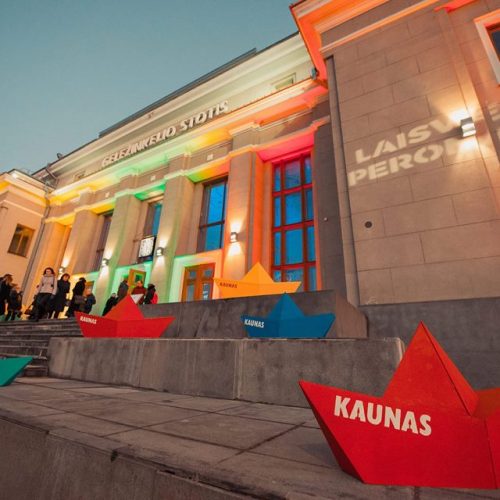 Kaunas linksmai šventė Valstybės atkūrimo dieną  © Kauno miesto savivaldybės nuotr.