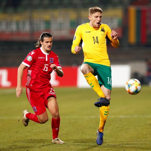 Futbolas: Liuksemburgas – Lietuva 2:1  © Scanpix nuotr.