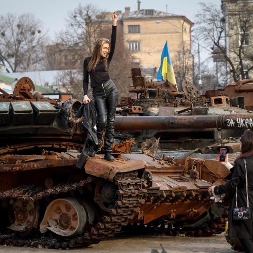 390-oji karo Ukrainoje diena  © Scanpix nuotr.