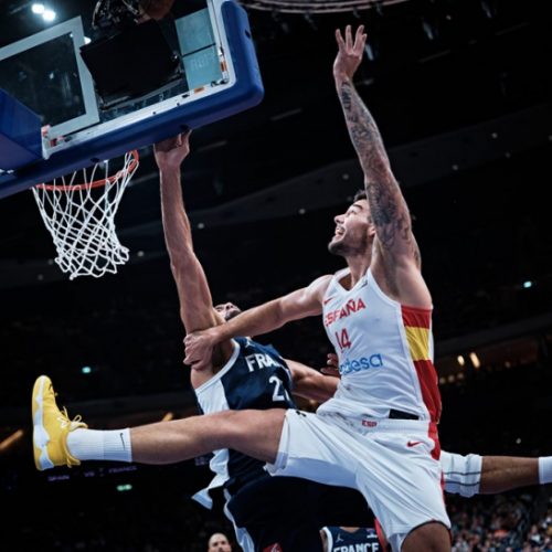 Europos krepšinio čempionato finalas: Ispanija – Prancūzija 88:76  © FIBA nuotr.