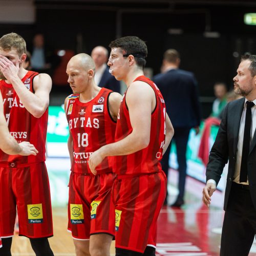 LKL ketvirtfinalis: Vilniaus „Rytas“ – Alytaus „Dzūkija“ 87:59  © Ž.Gedvilos/BNS nuotr.