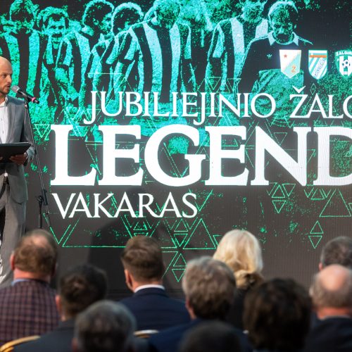 Jubiliejinis Vilniaus „Žalgirio“ 75 metų minėjimas  © Ž.Gedvilos/BNS nuotr.