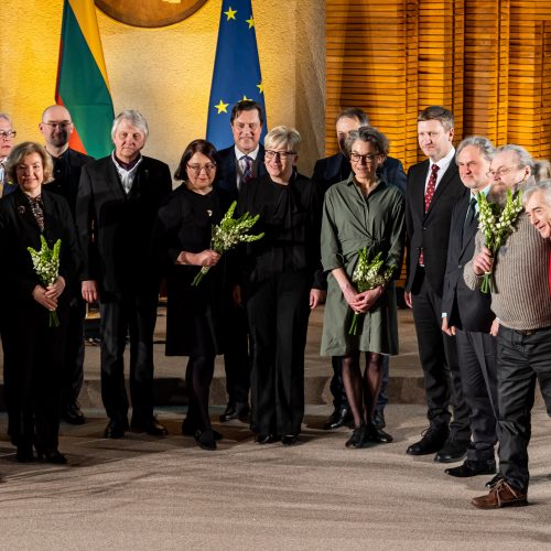 Vyriausybės kultūros ir meno premijų laureatų apdovanojimų ceremonija  © Ž.Gedvilos/BNS nuotr.