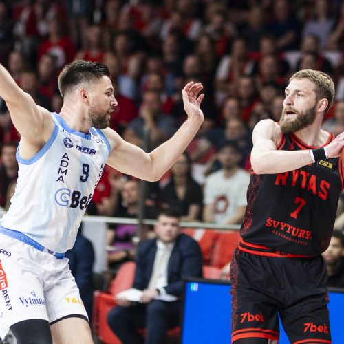 LKL pusfinalis: Vilniaus „Rytas“ – Jonavos „CBet“ 90:85  © I. Gelūno/BNS nuotr.