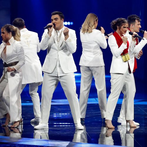 Pirmasis „Eurovizijos“ pusfinalis  © AP, AFP, Reuters nuotr.