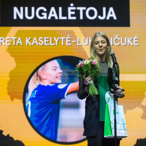Lietuvos futbolo geriausiųjų apdovanojimų ceremonija  © Butauto Barausko nuotr.