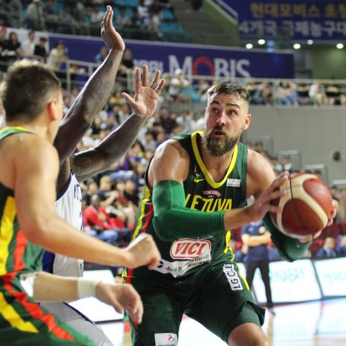 Krepšinis: Lietuva – Pietų Korėja 86:57  © krepsinionamai.lt nuotr.