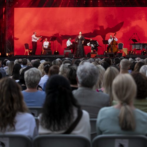 „Midsummer Vilnius 2021“. „Tango Piazzolla“: I. Prudnikovaitė  © P. Peleckio/Fotobanko nuotr.