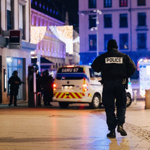 Kruvinas išpuolis Strasbūre  © Scanpix nuotr.