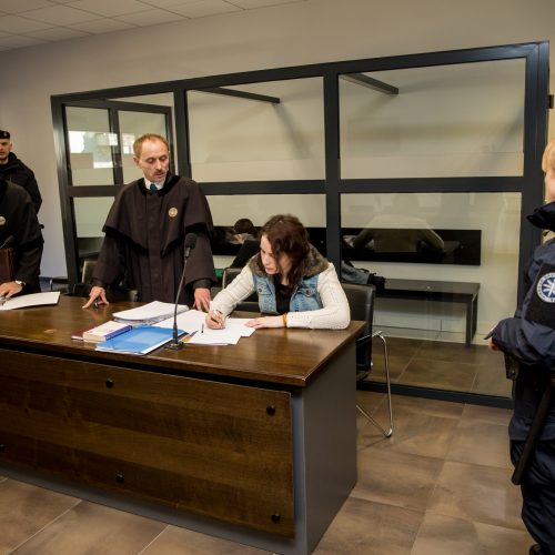 Matuko žudikų teismas  © Vilmanto Raupelio nuotr.