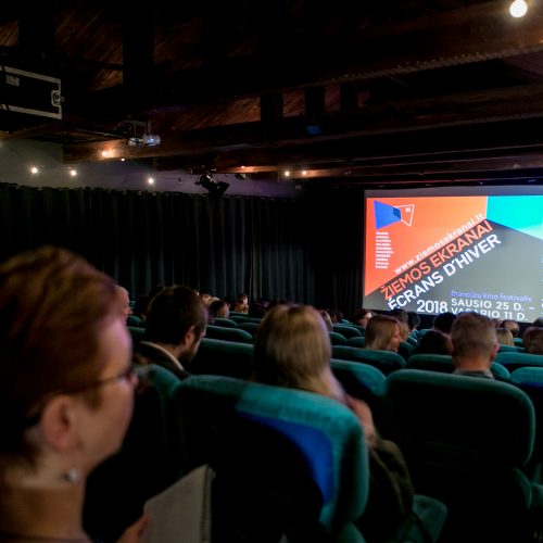 Prancūzų kino festivalio Žiemos ekranai atidarymas Romuvoje  © Vilmanto Raupelio nuotr.
