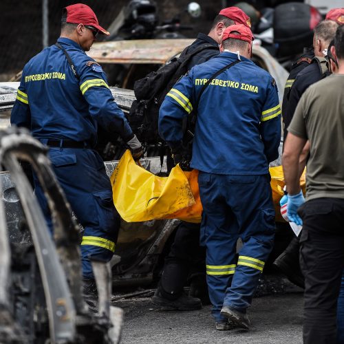 Graikijoje siaučia miškų gaisrai  © Scanpix nuotr.