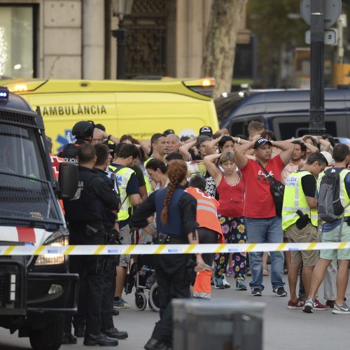 Teroristų išpuoliai Ispanijoje  © Scanpix nuotr.