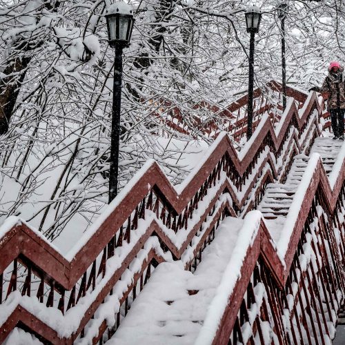 Maskvoje – gausiausia per šimtą metų sniego pūga  © Scanpix nuotr.