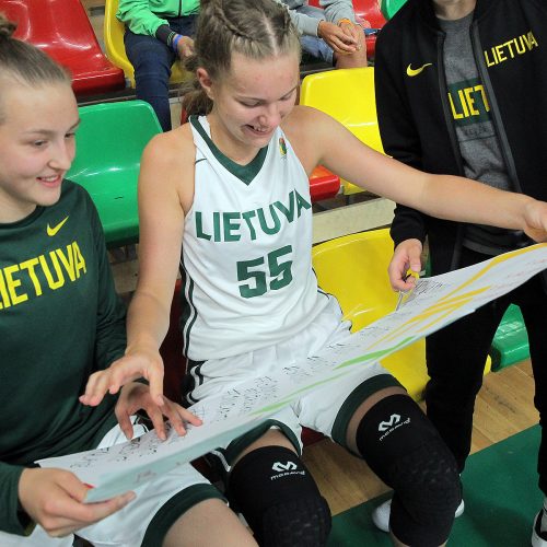 Lietuva U16 – Latvija U16 [merginos]  © Evaldo Šemioto nuotr.