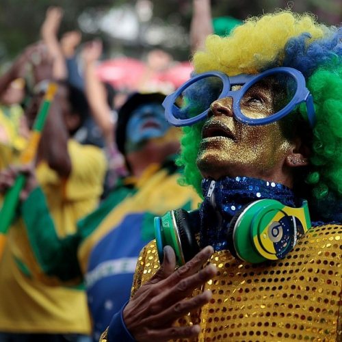 Nemalonų siurprizą savo sirgaliams pateikė ir Brazilijos futbolo rinktinė  © Scanpix nuotr.