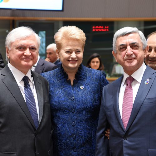 Rytų partnerystės viršūnių susitikimas  © R. Dačkaus / Prezidentūros nuotr.