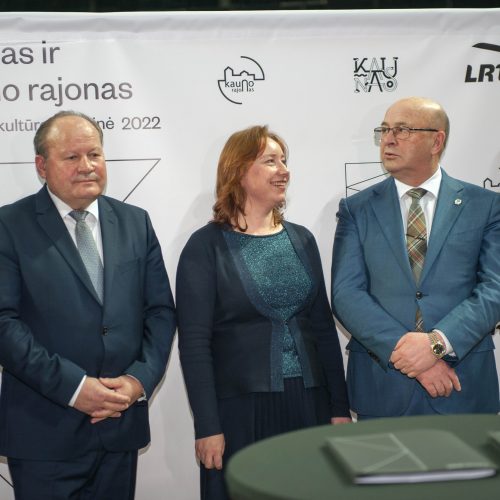 „Kaunas 2022“ ir LRT bendradarbiavimo sutartis  © Akvilės Snarskienės nuotr.