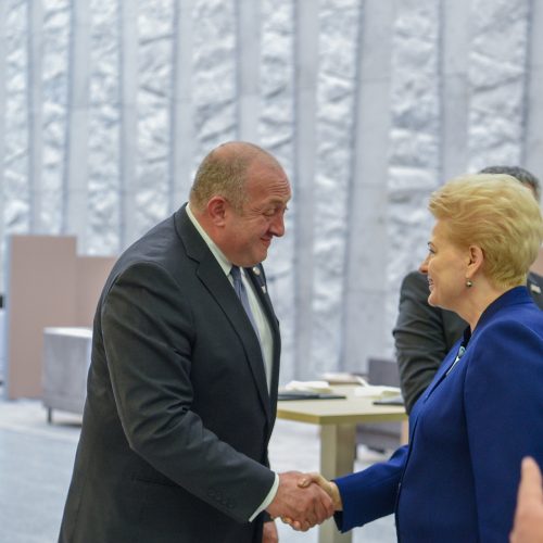 Prezidentė dalyvauja NATO vadovų susitikime  © R. Dačkaus / Prezidentūros nuotr.