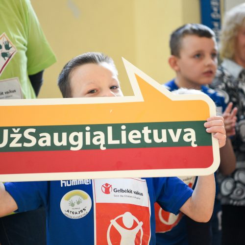 Prezidentė davė startą „Solidarumo bėgimui“  © R. Dačkaus/ Prezidentūros nuotr.