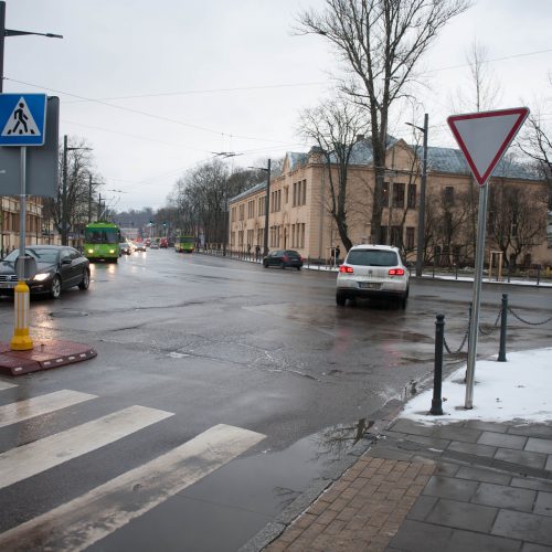 Centrinėse gatvėse keisis eismo tvarka  © Akvilės Snarskienės nuotr.