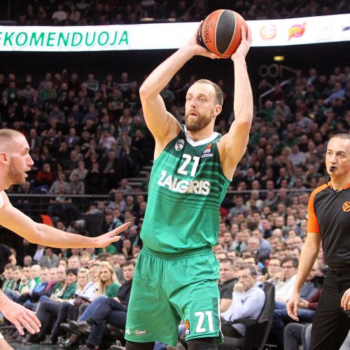 Eurolyga: „Žalgiris“ – „Panathinaikos“ 80:74  © Evaldo Šemioto nuotr.