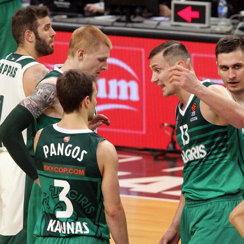 Eurolyga: „Žalgiris“ – „Panathinaikos“ 80:74  © Evaldo Šemioto nuotr.