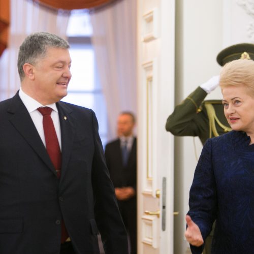 Lietuvos ir Ukrainos prezidentų susitikimas Vilniuje  © BFL nuotr.