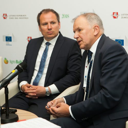 „AgroBalt 2018“ spaudos konferencija  © BFL nuotr.