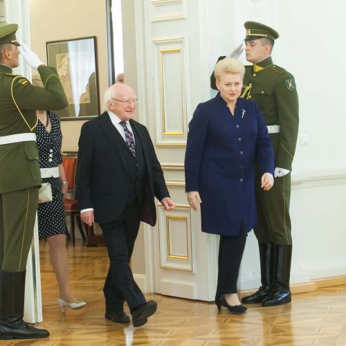 Į Lietuvą atvyko Airijos prezidentas  © BFL, R. Dačkaus / Prezidentūros nuotr.