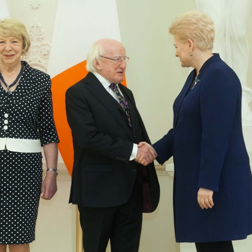 Į Lietuvą atvyko Airijos prezidentas  © BFL, R. Dačkaus / Prezidentūros nuotr.