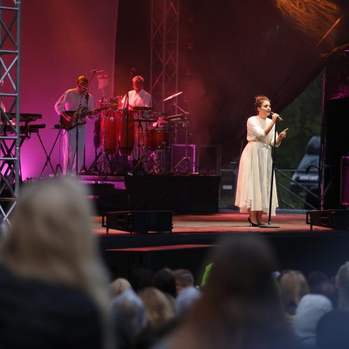 Jessie Ware koncerto akimirkos  © G. Kropio (BFL) nuotr.