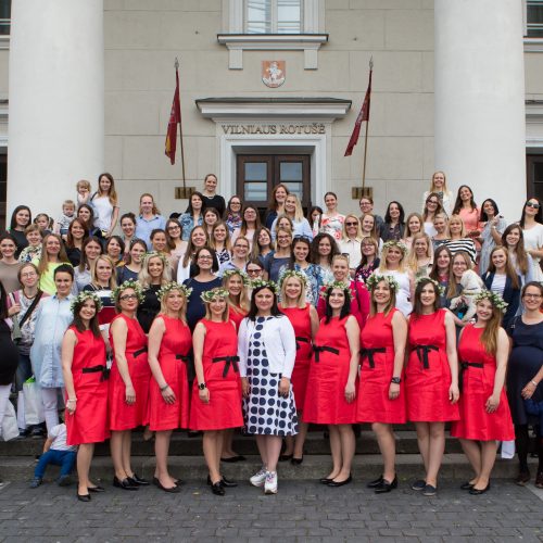 Vilniuje surengta būsimų mamyčių šventė  © K. Vanago (BFL) nuotr.