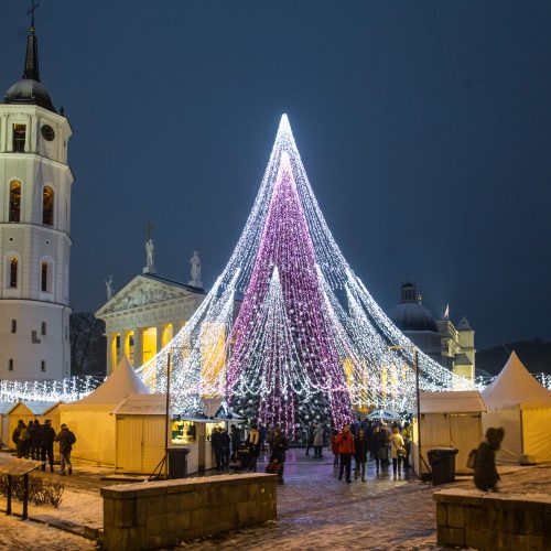 Sostinės Kalėdų miestelis  © V. Skaraičio, K. Vanago / BFL nuotr.