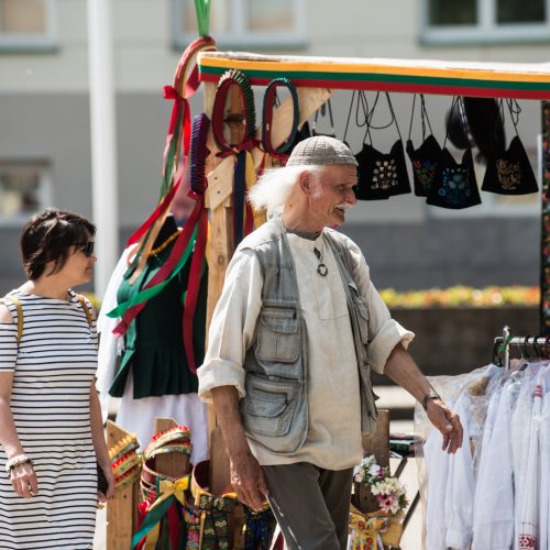 Festivalio „Skamba skamba kankliai“ kūrybinės dirbtuvės  © V. Skaraičio / BFL nuotr.