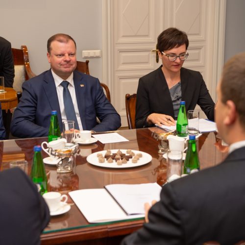 Baltijos šalių ir Lenkijos vyriausybių vadovų susitikimas Taline  © D. Janučio / LRVK nuotr.