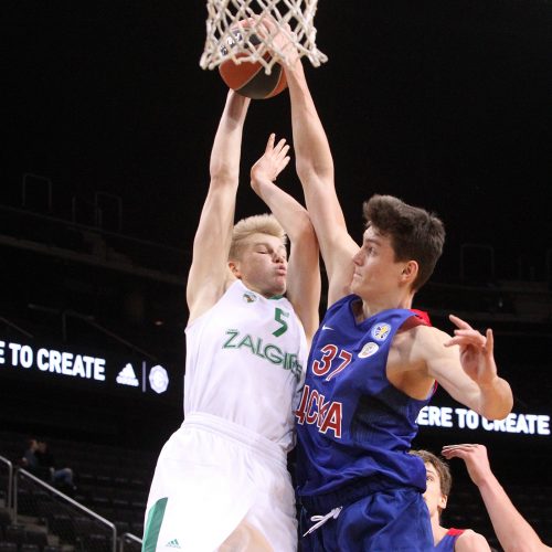 Jaunimo Eurolyga: „Žalgiris“ – CSKA 82:65  © Evaldo Šemioto nuotr.