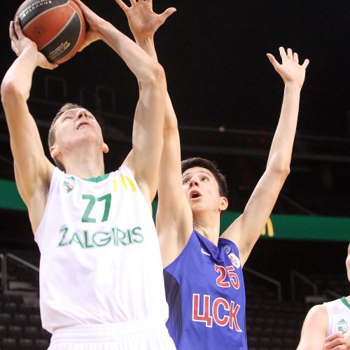 Jaunimo Eurolyga: „Žalgiris“ – CSKA 82:65  © Evaldo Šemioto nuotr.