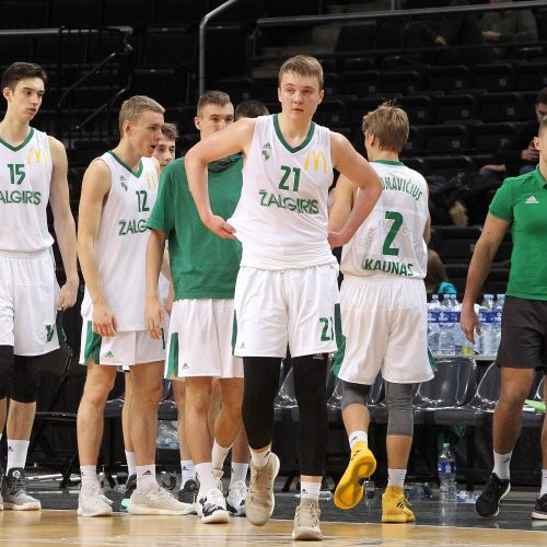 Jaunimo Eurolyga: „Žalgiris“ – CSKA 82:65  © Evaldo Šemioto nuotr.