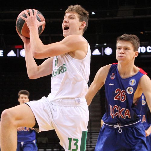 Jaunimo Eurolyga: „Žalgiris“ – CSKA 82:65  © Evaldo Šemioto nuotr.