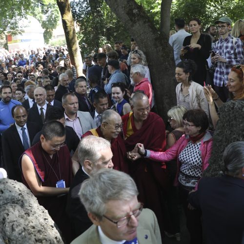 Dalai Lamos vizitas Vilniuje  © V. Skaraičio / BFL, M. Morkevičiaus / ELTOS nuotr.