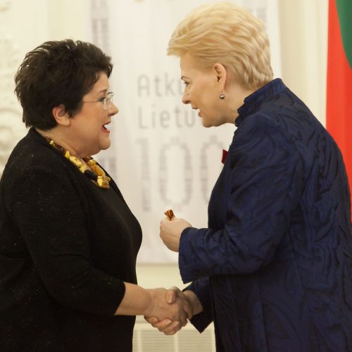 Apdovanojimai už nuopelnus Lietuvai  © D. Labučio / ELTOS, R. Dačkaus / Prezidentūros nuotr.