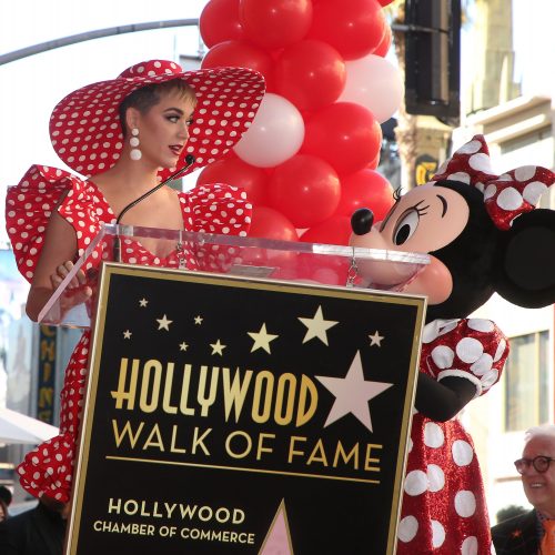 Pelytė Minė pagaliau gavo savo žvaigždę Holivudo Šlovės alėjoje  © Scanpix nuotr.