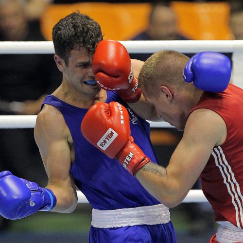 A.Šociko bokso turnyro pusfinaliai  © Evaldo Šemioto nuotr.